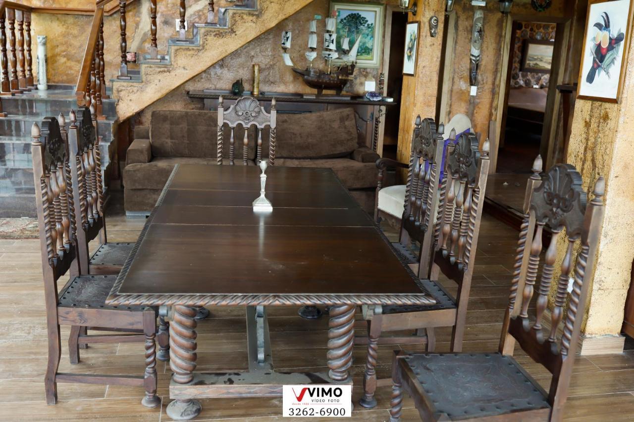 Mansao Rustica Medieval Luxo Santuario Bellatrix Campo Novo  Buitenkant foto